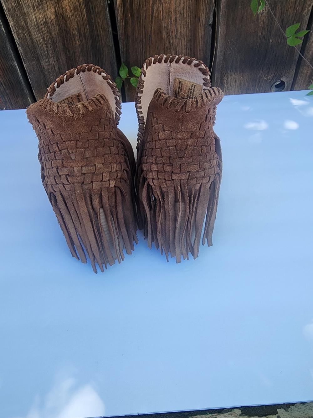 Ariat Lily Ankle Fringe Whiskey Size 10 womens - Picture 8 of 10